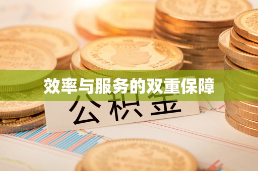 商水效率与服务的双重保障