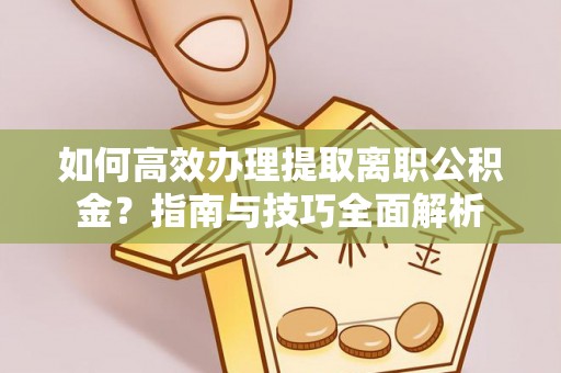 商水如何高效办理提取离职公积金？指南与技巧全面解析
