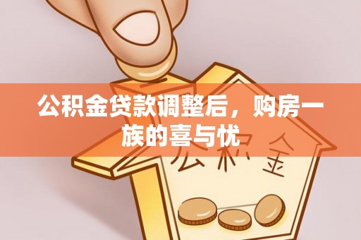 商水公积金贷款调整后，购房一族的喜与忧