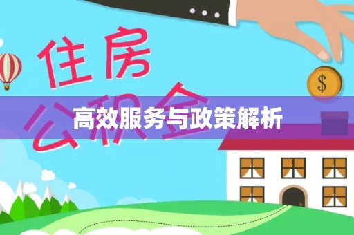商水高效服务与政策解析