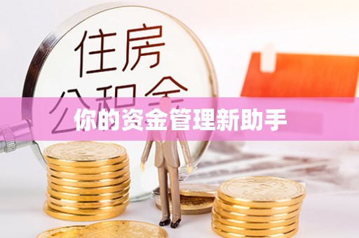 商水你的资金管理新助手